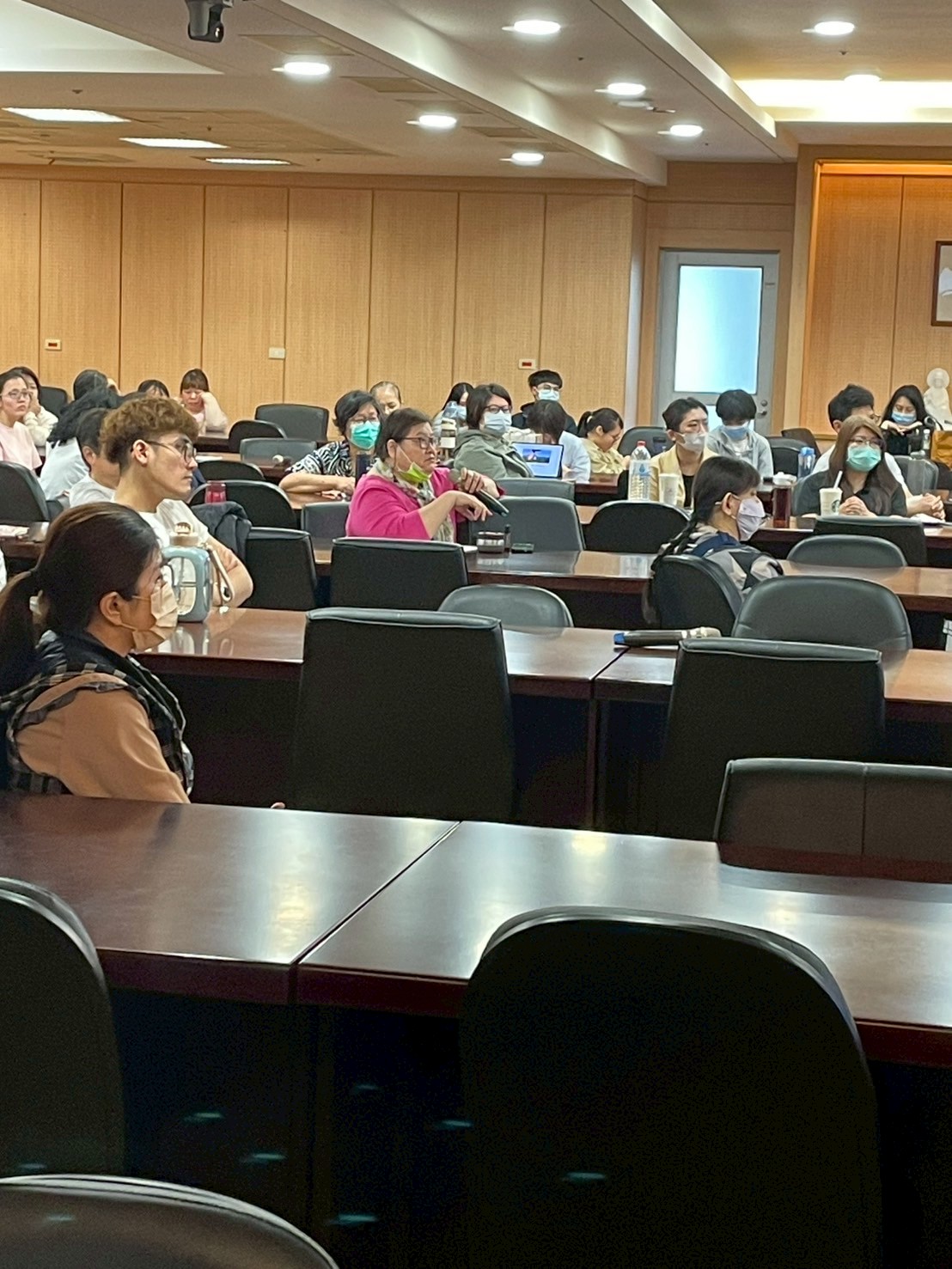 Q&A時間，學員向講師提問